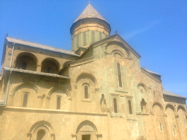 The Svetitskhoveli Cathedral.