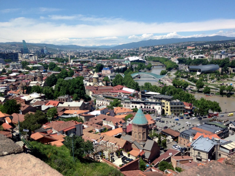 View of Tbilisi.