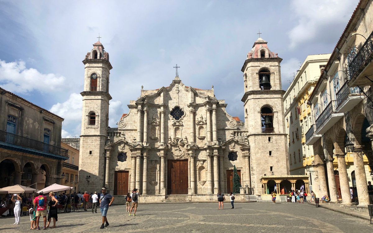 Cathedral Plaza, Havana.