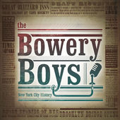 Logo of the Bowery Boys Podcast.