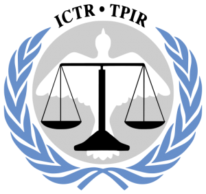 The logo for the International Criminal Tribunal for Rwanda.