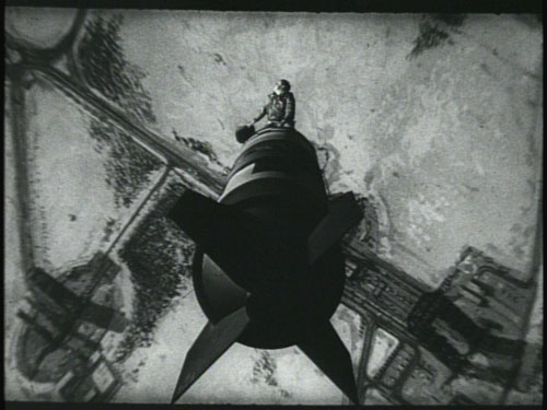 A scene from Dr. Strangelove: Or How I Learned to Stop Worrying and Love the Bomb.