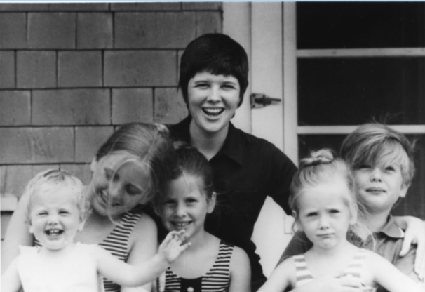 Sister Ita Ford with children.