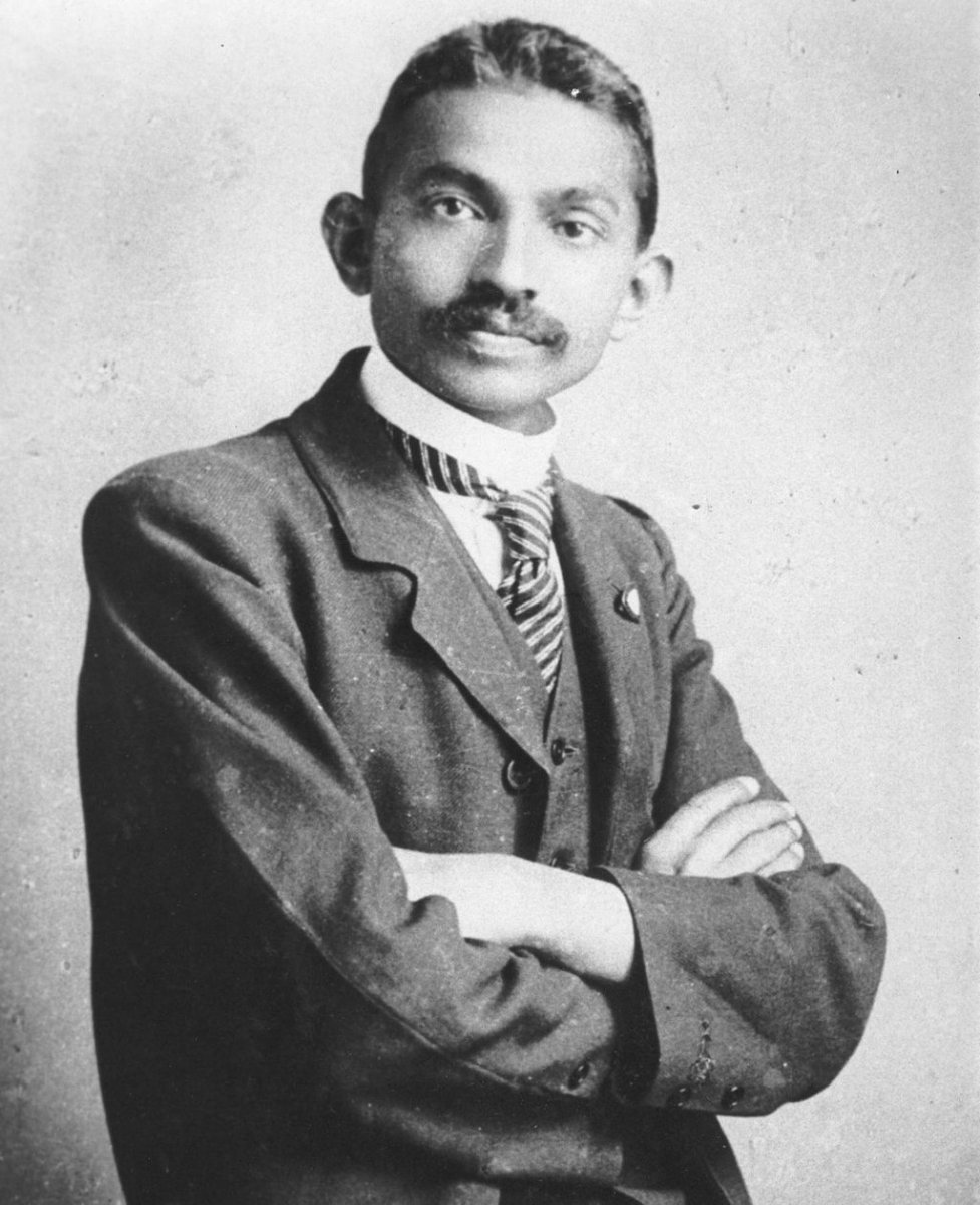 Mohandas Gandhi in 1906.