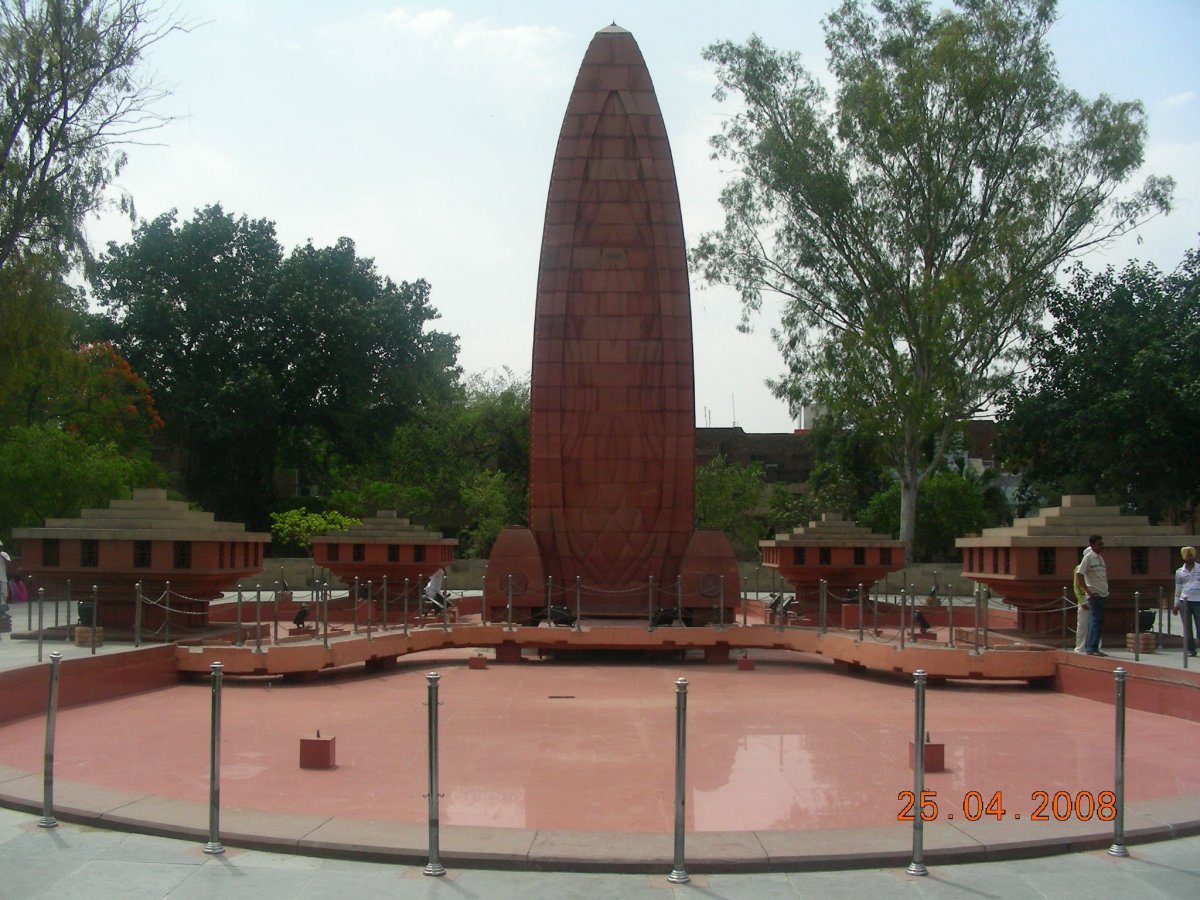 Memorial dedicated to the victims of the massacre.