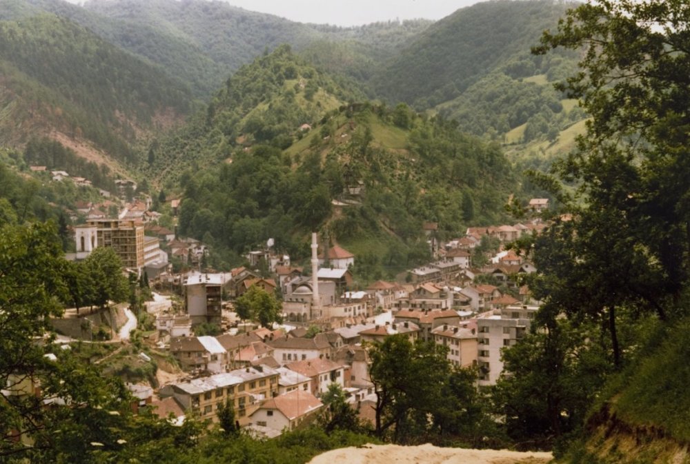 Srebrenica in 1995.