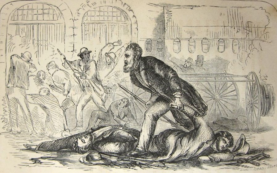 john brown political cartoon