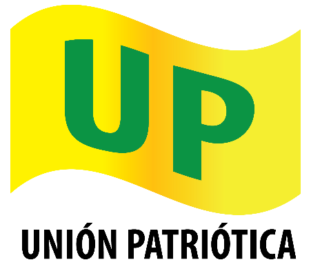 The flag of the Patriotic Union (UP).