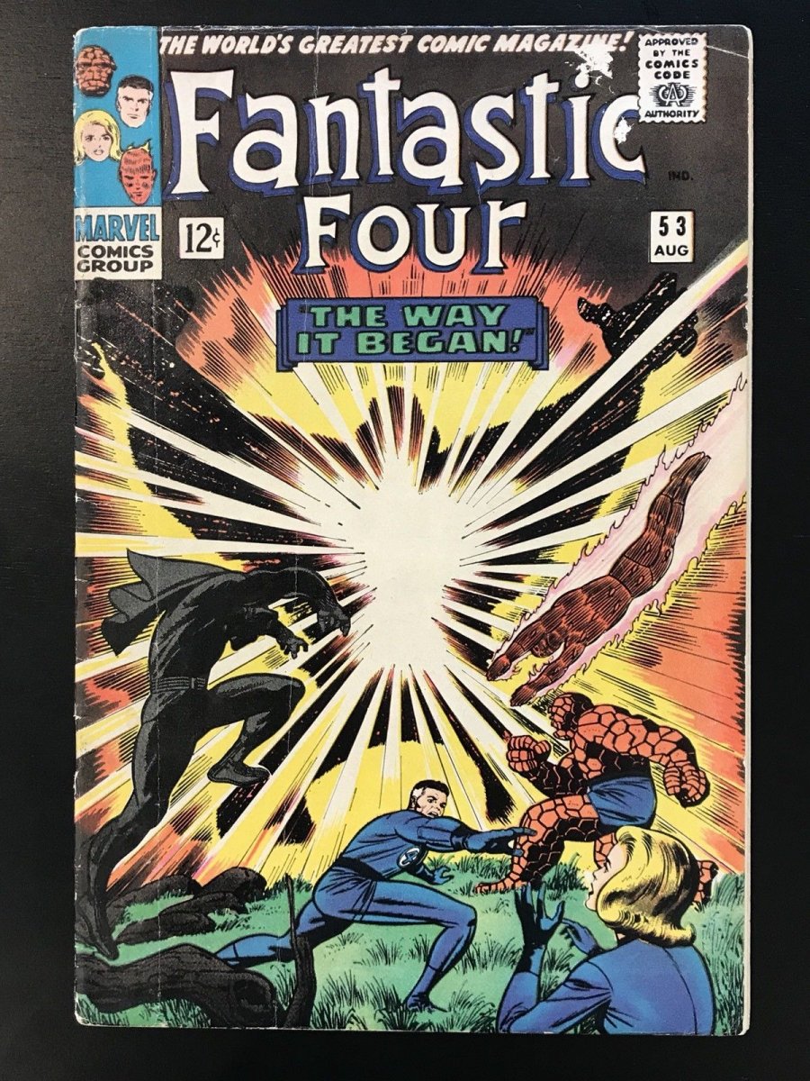 Cover of Fantastic Four #53, 1966.