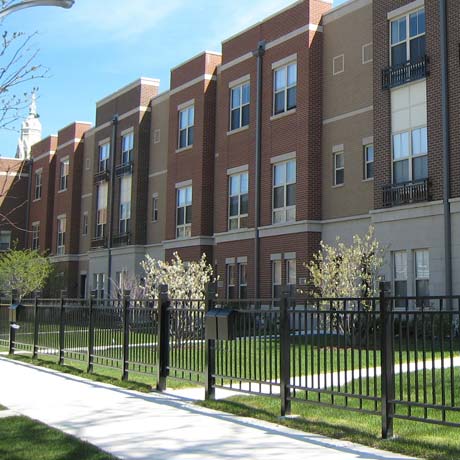 Section 8 housing in Chicago, Illinois.