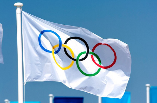 Olympics flag.