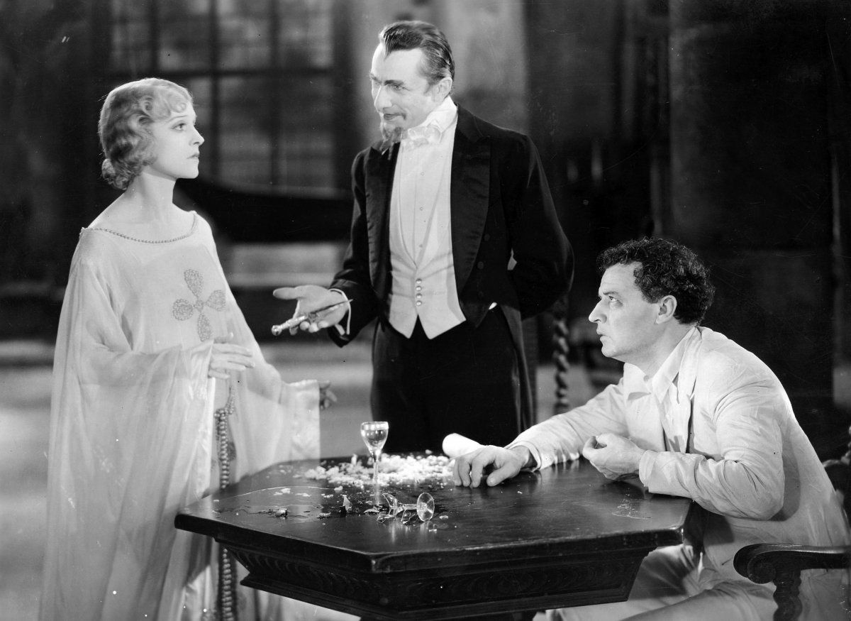 A scene from the film White Zombie (1932).
