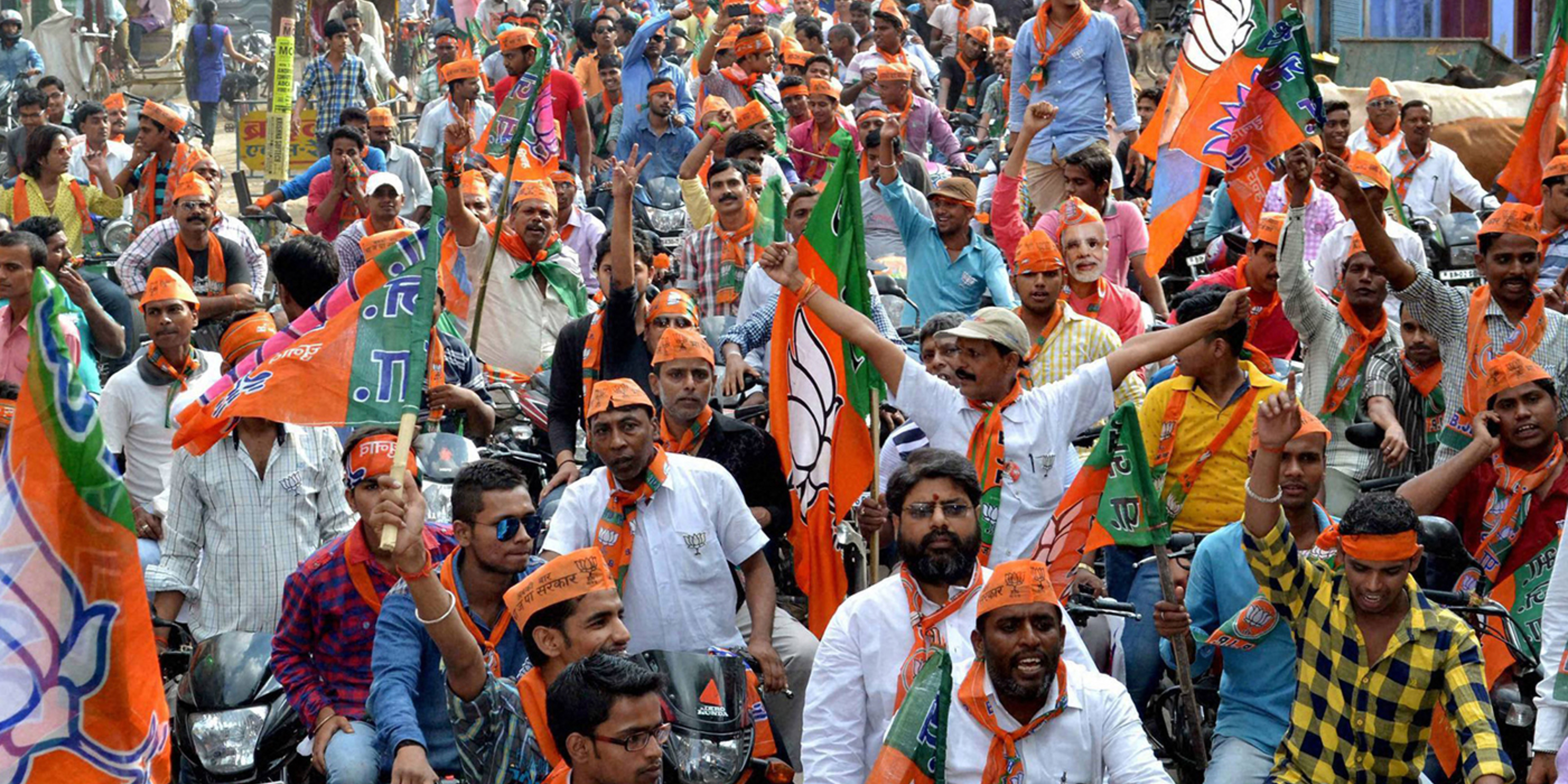 BJP rally in India