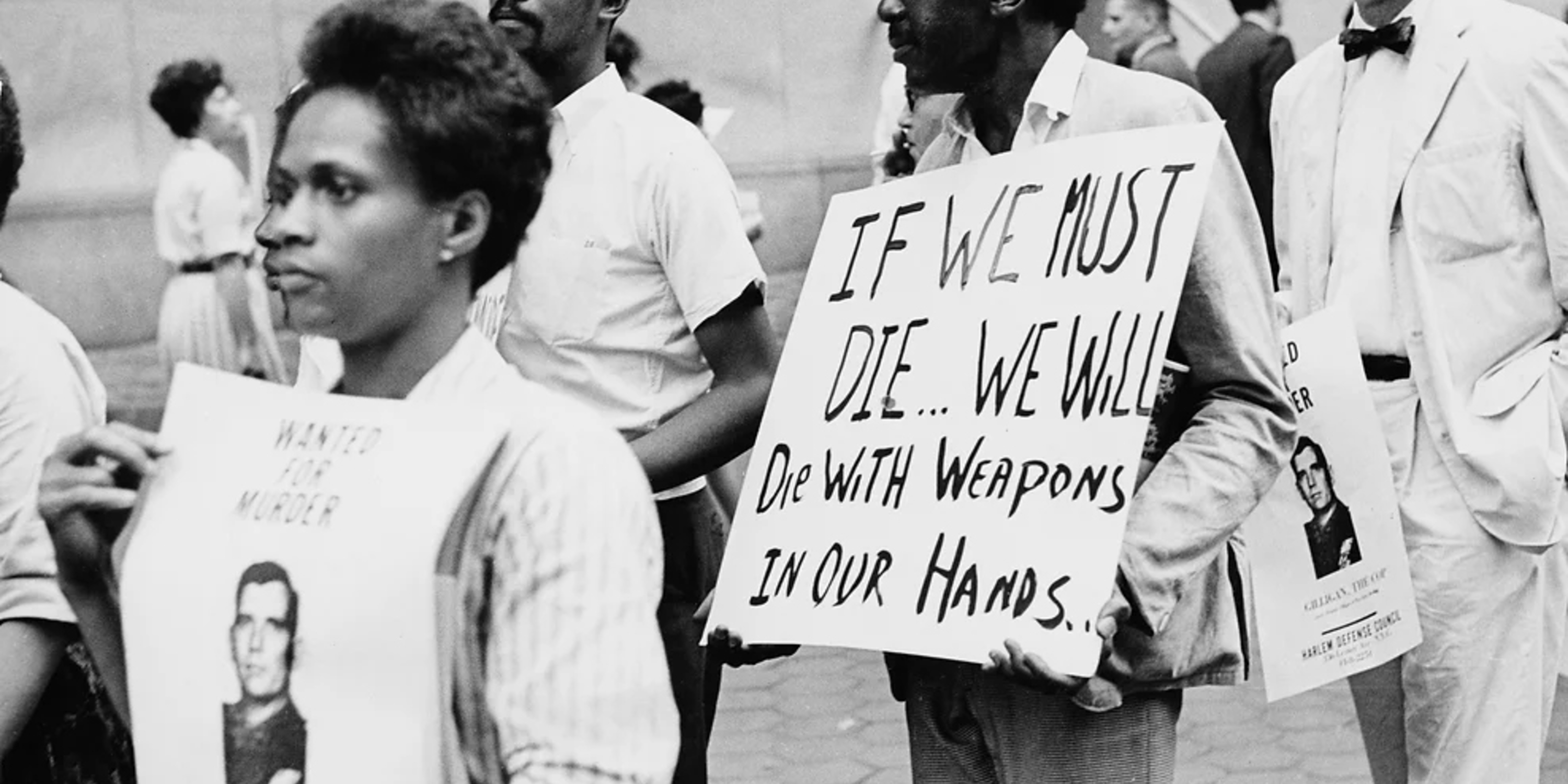 Black Americans protesting the Gilligan case - Photo by Archive Photos/Getty Images