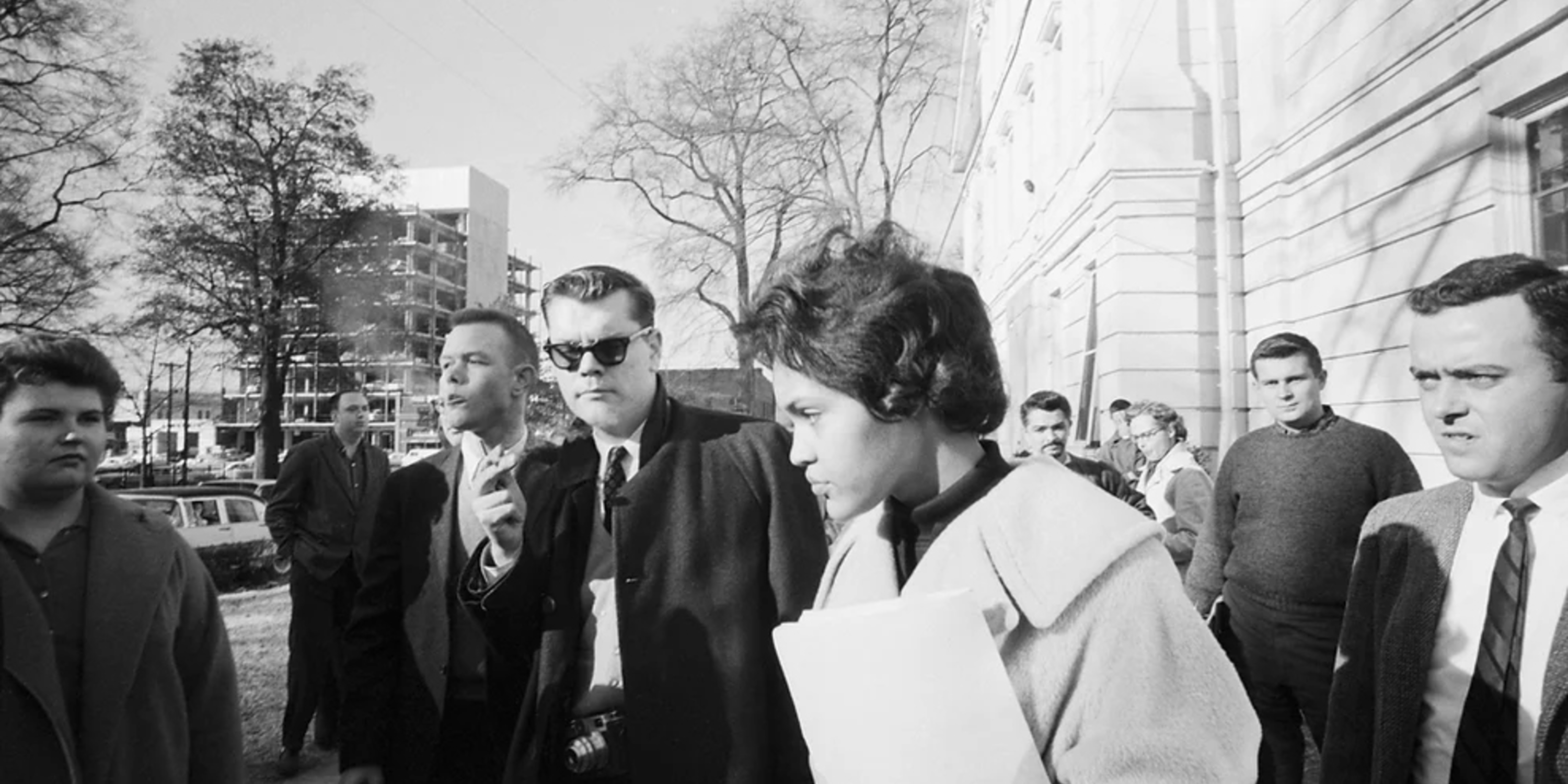 Charlayne Hunter’s (now Hunter-Gault) admittance to the University of Georgia  -Photo by Bettmann Collection/Getty Images