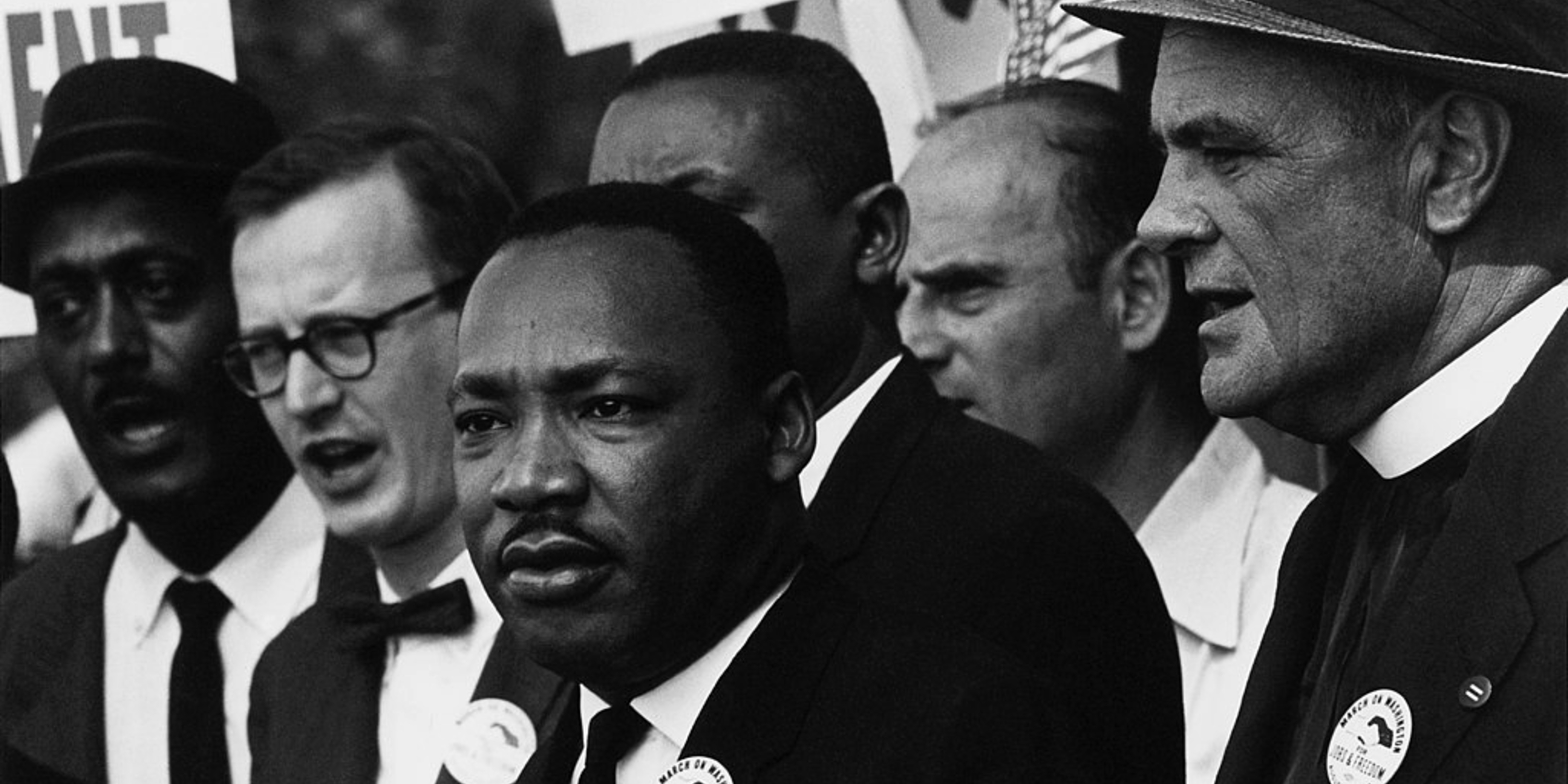Martin Luther King, Jr., at Civil Right March on Washington