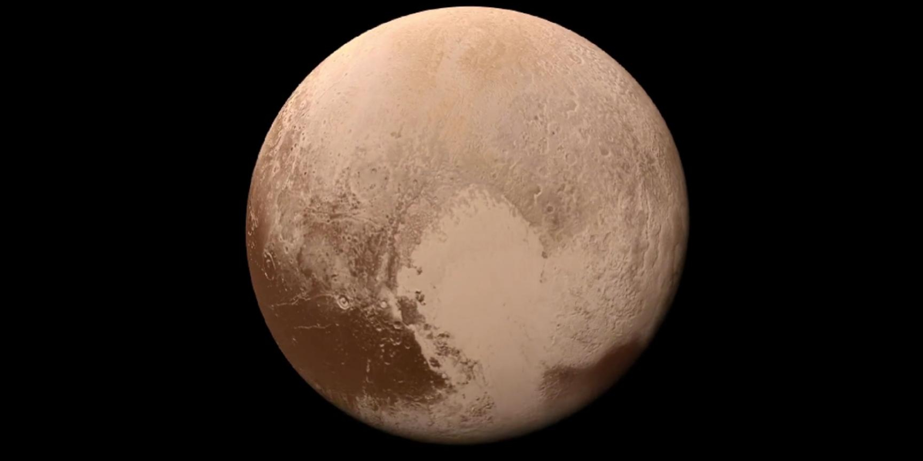 Image of Pluto from NASA’s New Horizons spacecraft taken on July 13, 2015.