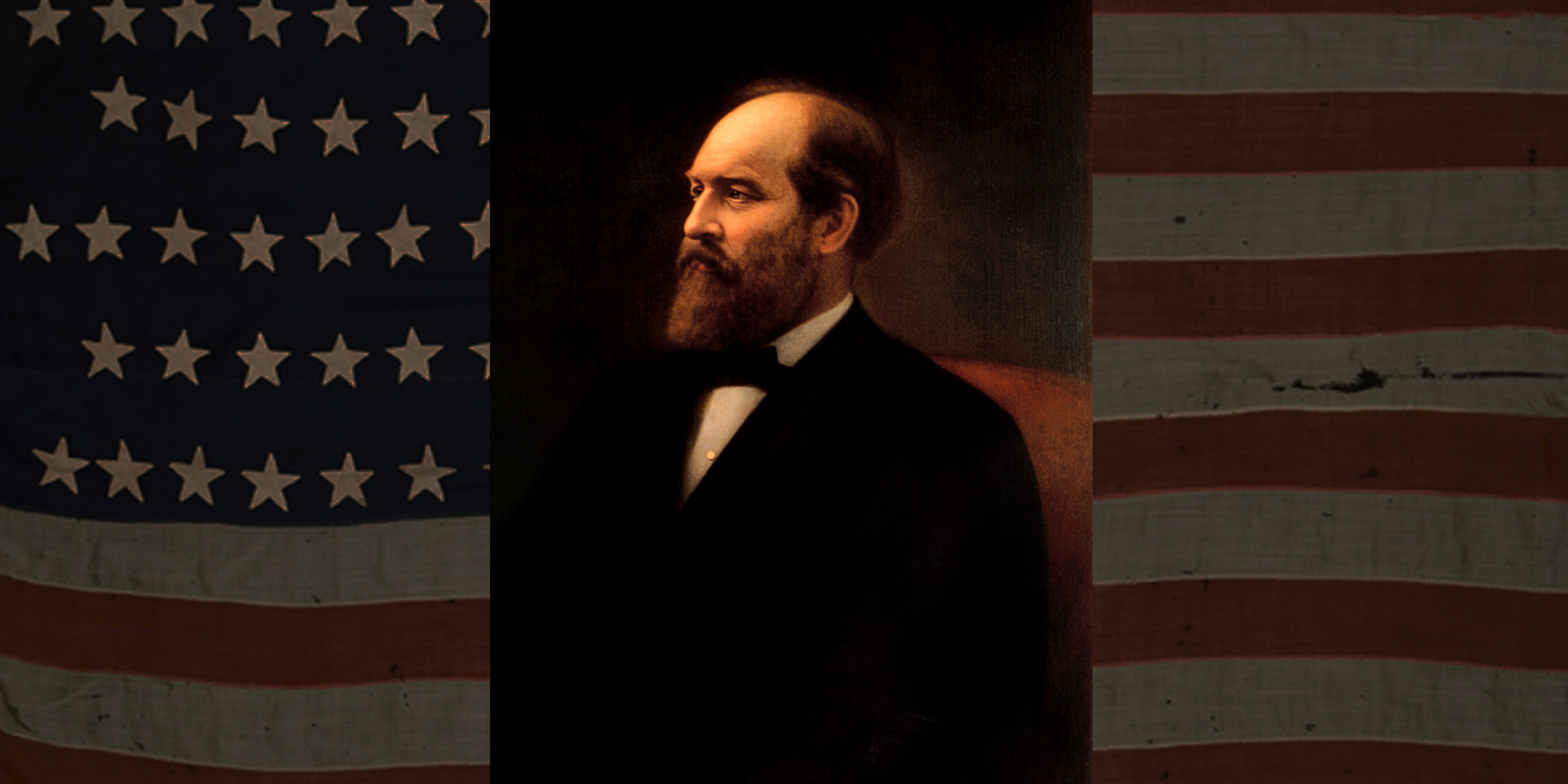 James Garfield and the U.S. Flag