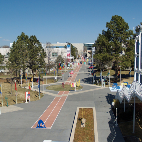 The United States Olympic Headquarters in Colorado Springs