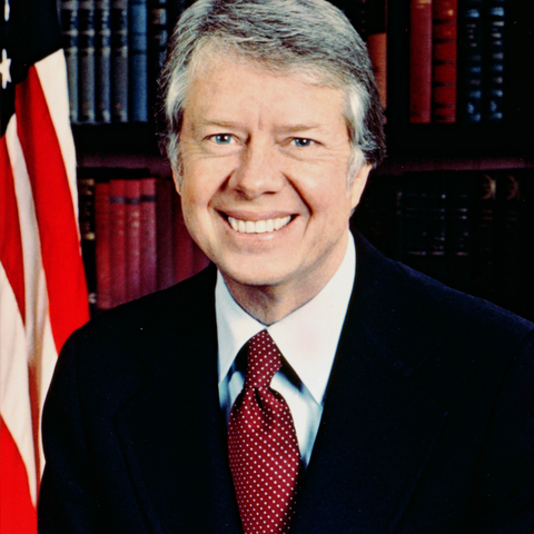 President Jimmy Carter, who decided to boycott the 1980 Olympics in Moscow