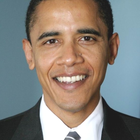 Congressional Portrait of Presidential Candidate Barack Obama