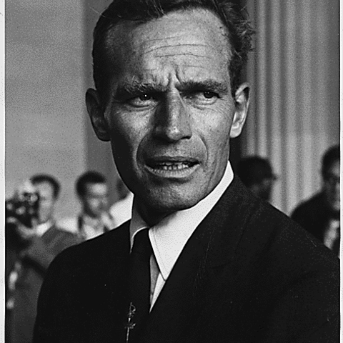 Charlton Heston at 1963 civil rights march