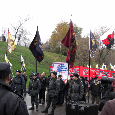 Russian nationalist march