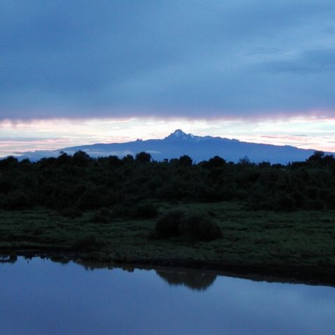 Sunrise over Mt. Kenya