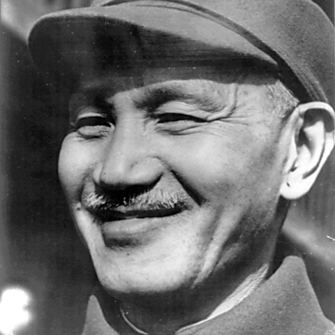 Chiang Kai-shek, longtime leader of the KMT and the Republic of China