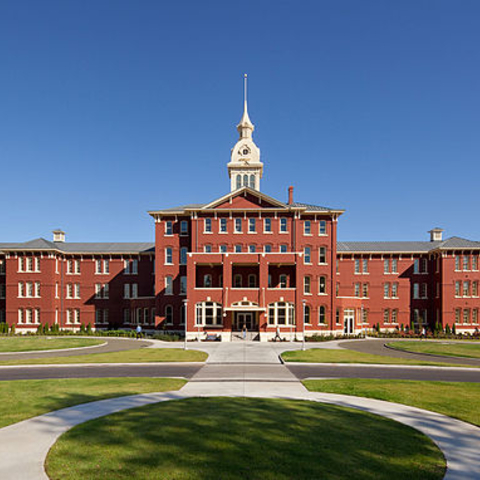 Oregon State Hospital for the Insane opened in 1883.