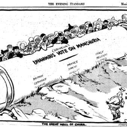 A 1933 political cartoon.