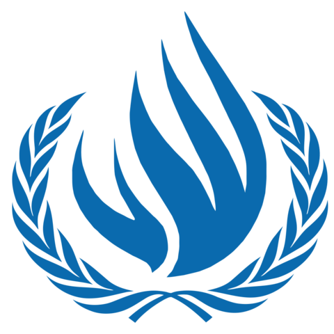 The logo for the UN Human Rights Council.