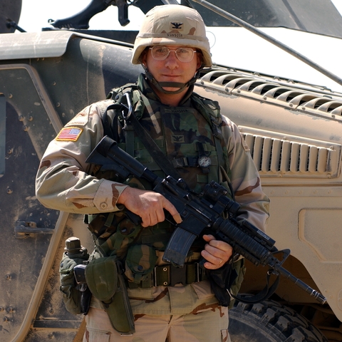 The author, Colonel Pete Mansoor, Commander, 1st Brigade, 1st Armor, 2004  
