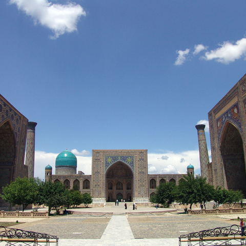 Reghistan center of Samarkand, 2008  