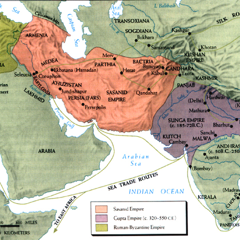 Afghanistan as the Eastern Part of the Persian Empire (from circa 300 BCE to 600 CE)  