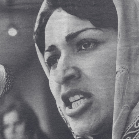 Meena Keshwar Kamal, Afghan feminist and activist and founder of the Revolutionary Association of the Women of Afghanistan, (1977) 