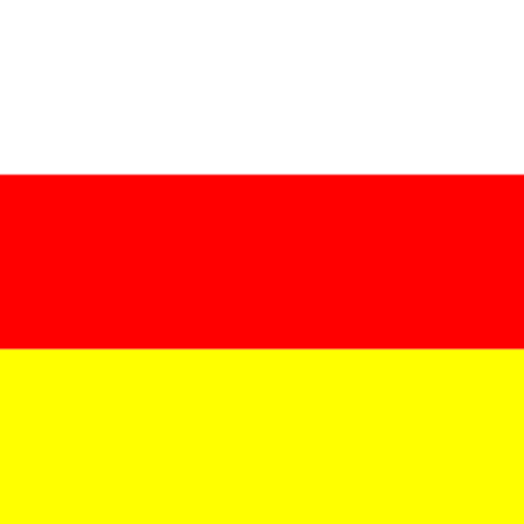 The Flag of South Ossetia
