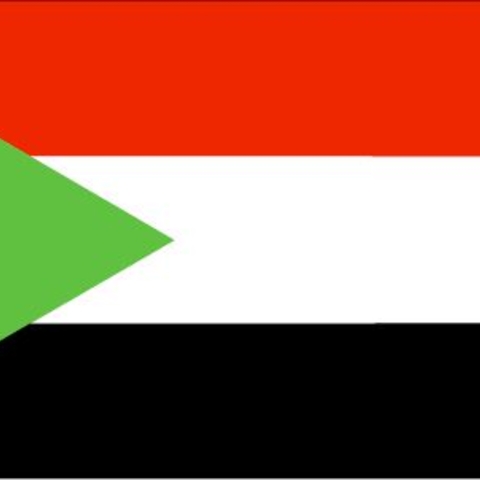 The Flag of Sudan.