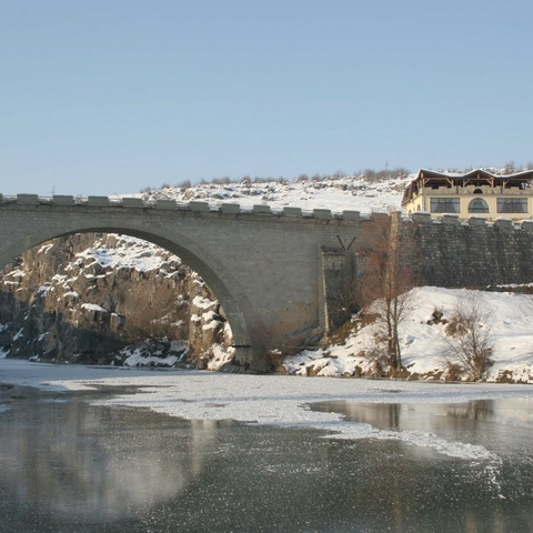 White Drin River in Kosovo  