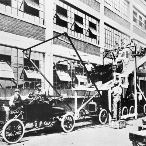 Ford Assembly Line, 1913 Ford Assembly Line, 1913