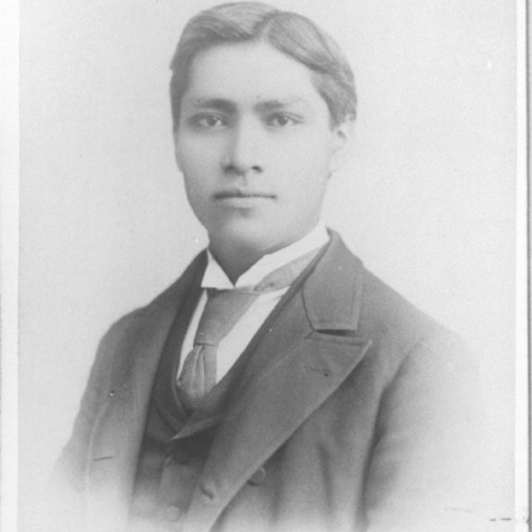 Carlos Montezuma as a young man in 1890.