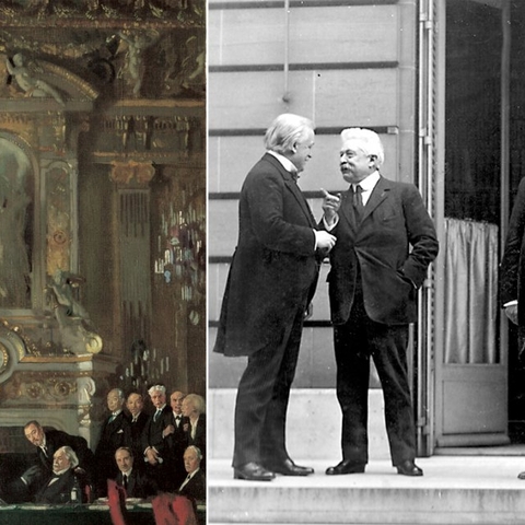 The "big four" at Versailles