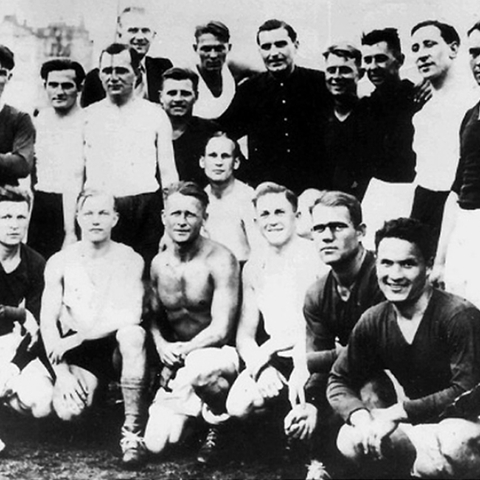 Team photo of a soccer team