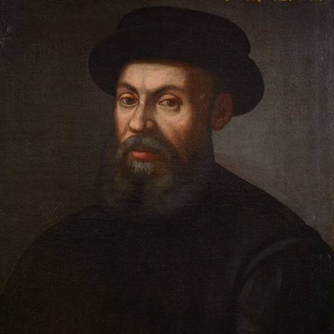 A posthumous portrait of Ferdinand Magellan, painted c. 16th or 17th century