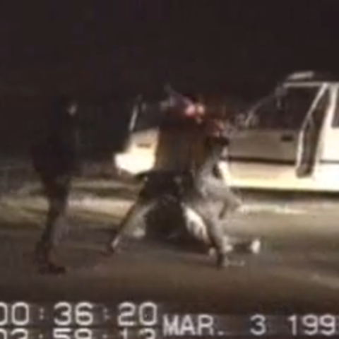 George Holliday's footage of Rodney King being beaten by police in 1991