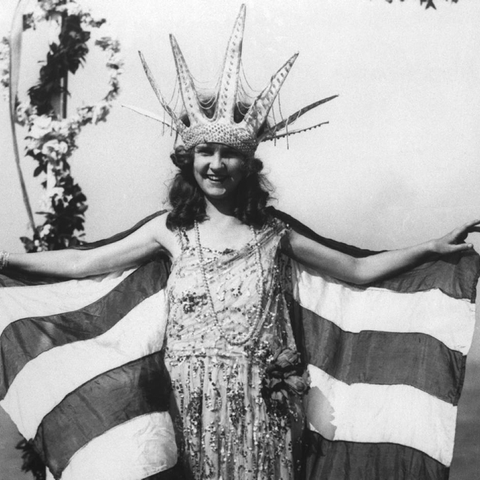 Margaret Gorman, winner of the first Miss America Pageant in 1922.
