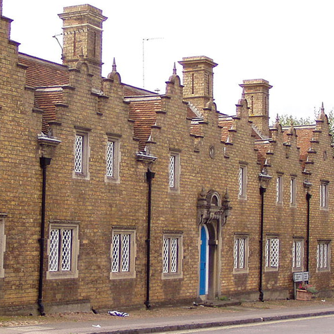 The almshouse at Woburn, Bedfordshire, England