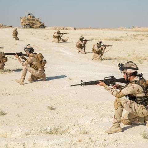 soldiers in Iraq