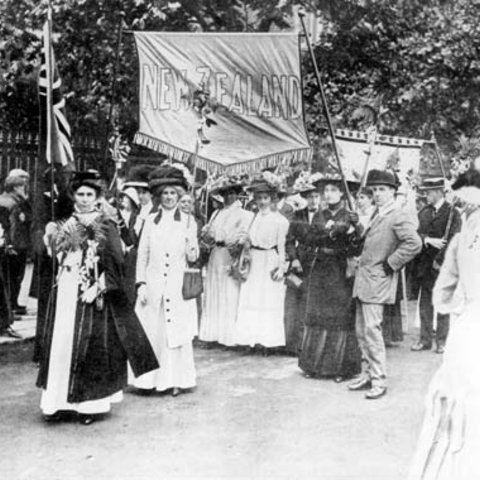 Women’s rights activists in New Zealand