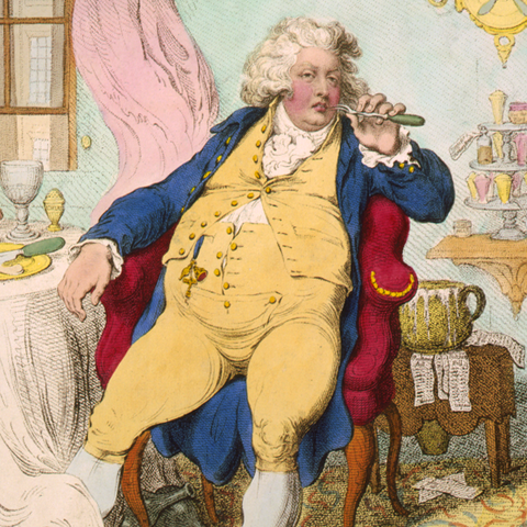 illustration of Prince George IV